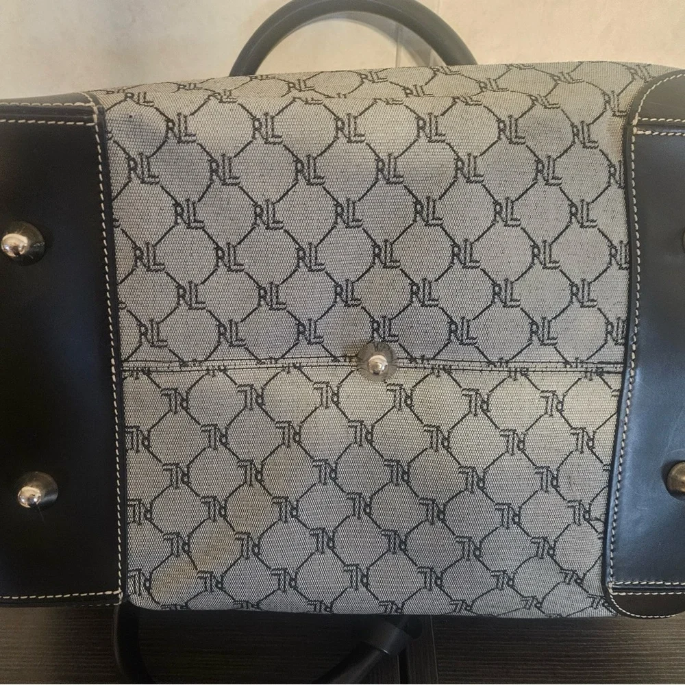 Ralph Lauren Black and Gray‎ Tote Bag